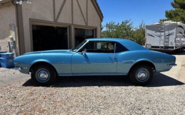 Chevrolet-Camaro-1968-Blue-Black-1