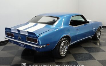 Chevrolet-Camaro-1968-Blue-Black-13