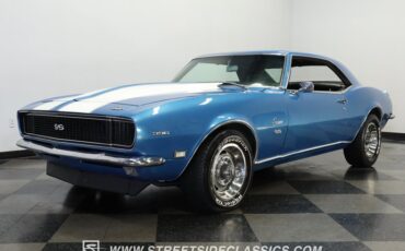 Chevrolet-Camaro-1968-Blue-Black-2