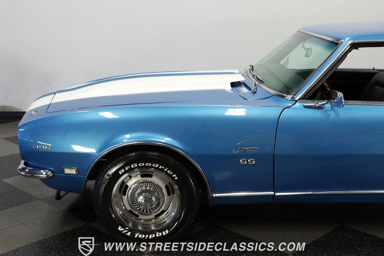 Chevrolet-Camaro-1968-Blue-Black-4