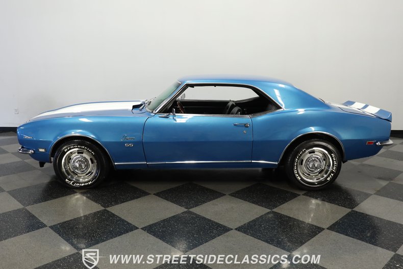 Chevrolet-Camaro-1968-Blue-Black-5