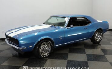 Chevrolet-Camaro-1968-Blue-Black-8