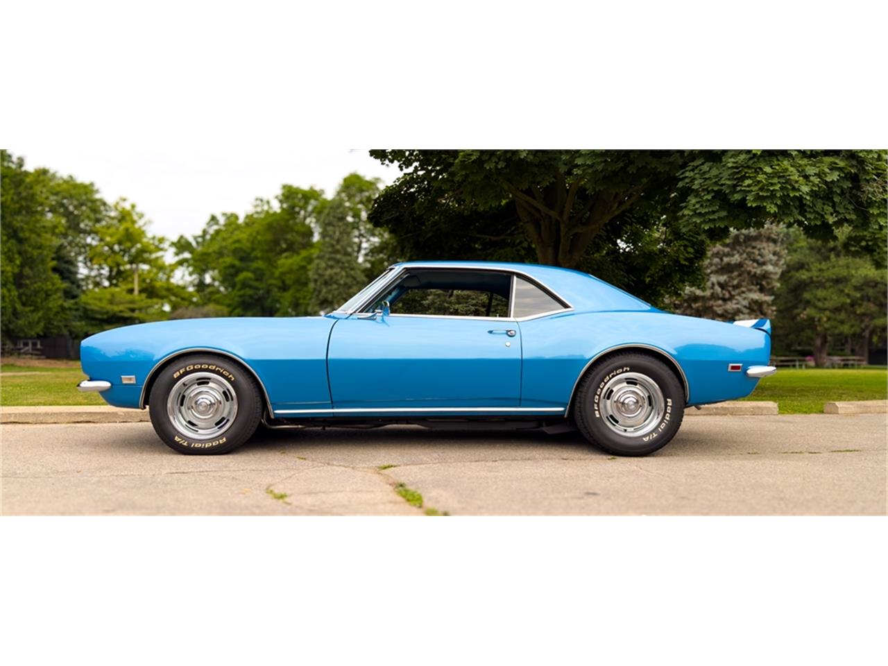 Chevrolet-Camaro-1968-Blue-Blue-1