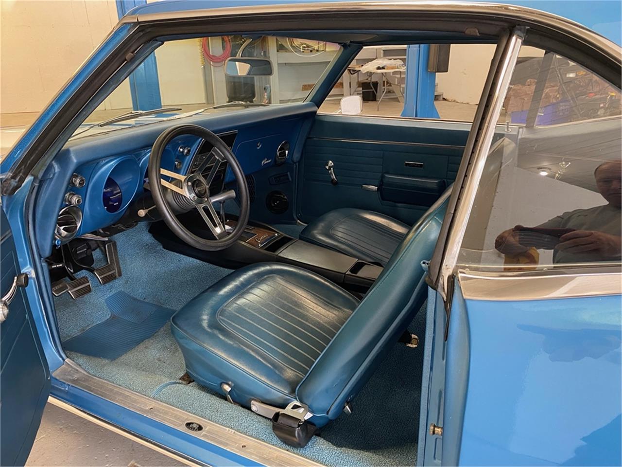 Chevrolet-Camaro-1968-Blue-Blue-33
