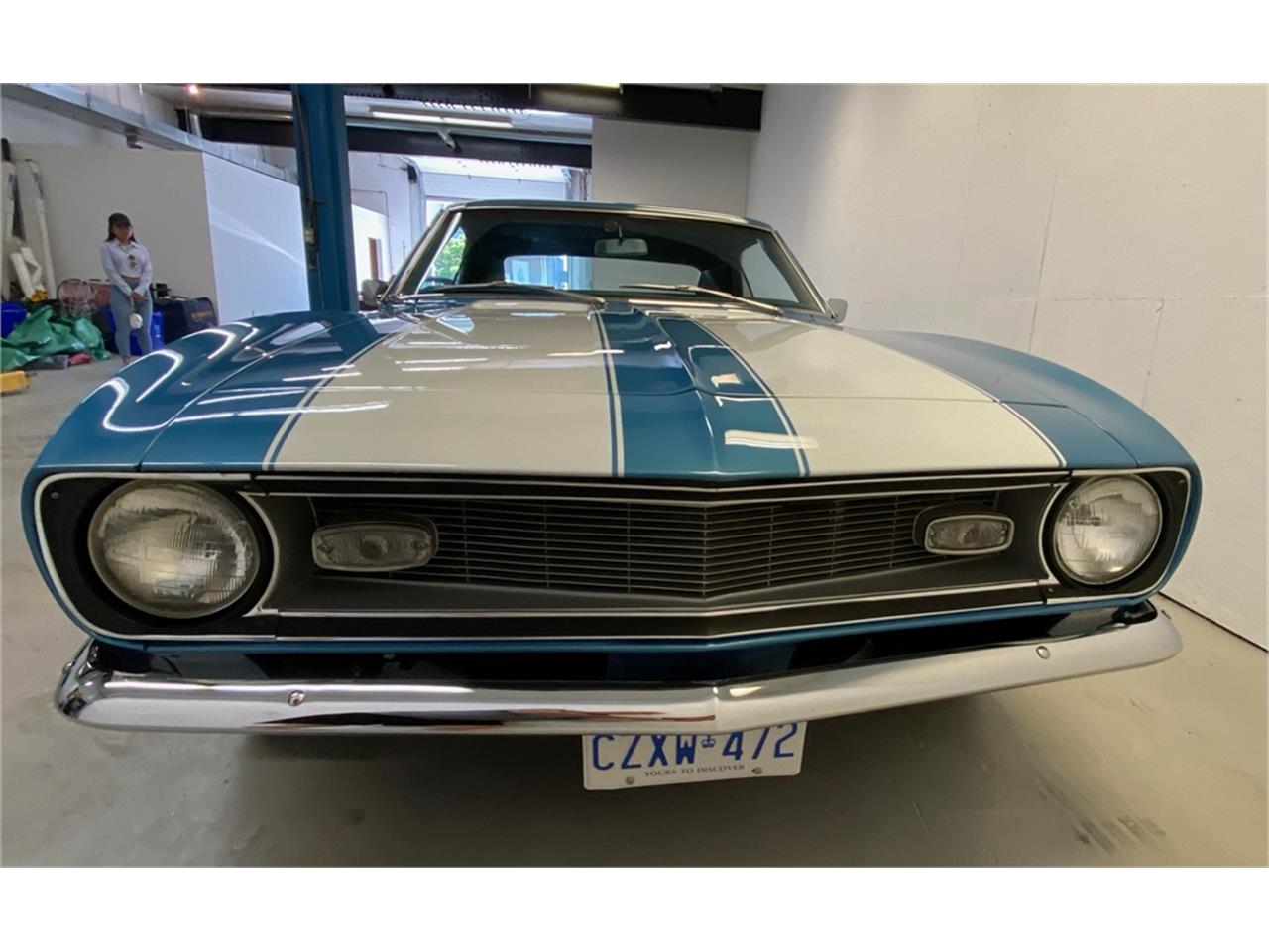 Chevrolet-Camaro-1968-Blue-Blue-40