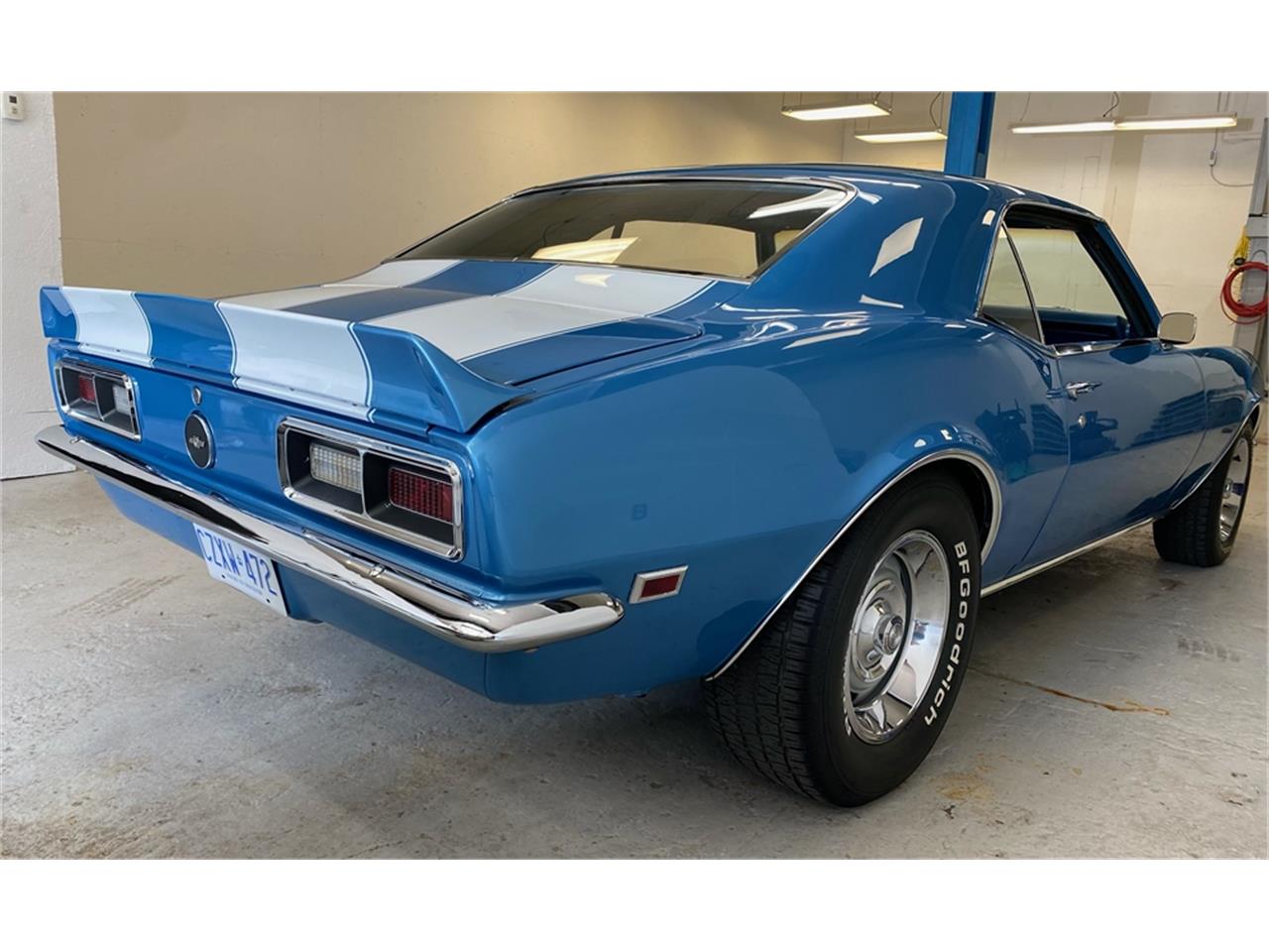Chevrolet-Camaro-1968-Blue-Blue-41