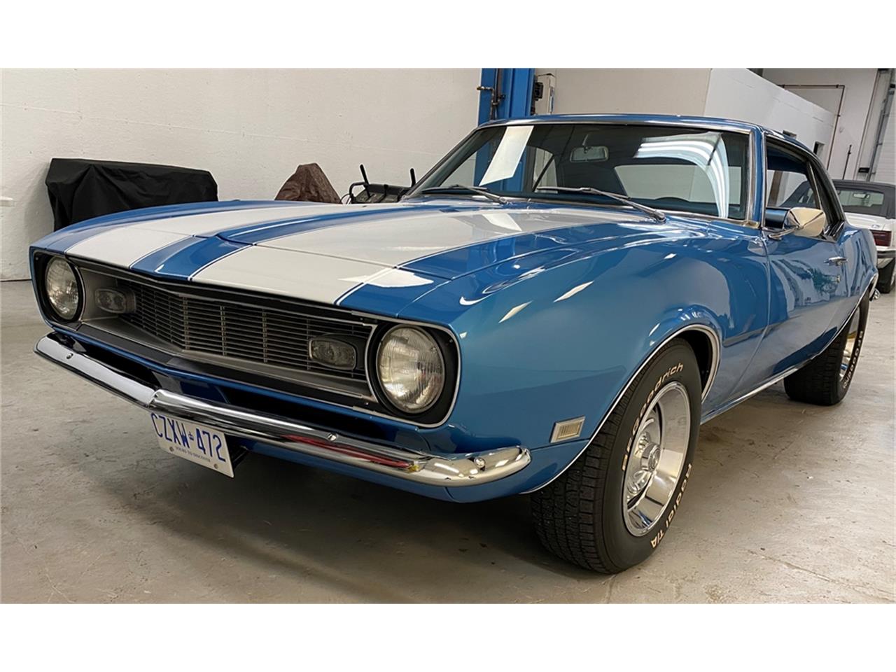 Chevrolet-Camaro-1968-Blue-Blue-8