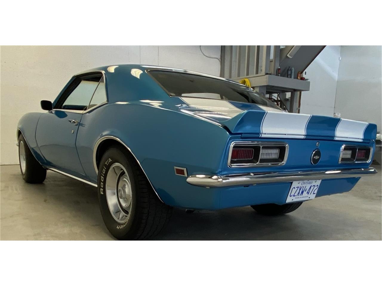 Chevrolet-Camaro-1968-Blue-Blue-9
