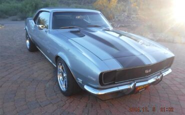 Chevrolet-Camaro-1968-Blueish-amp-Black-Trim-Black-1