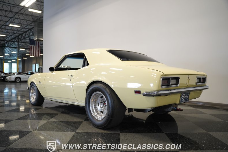 Chevrolet-Camaro-1968-Butternut-Yellow-Black-11