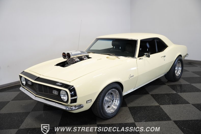 Chevrolet-Camaro-1968-Butternut-Yellow-Black-7