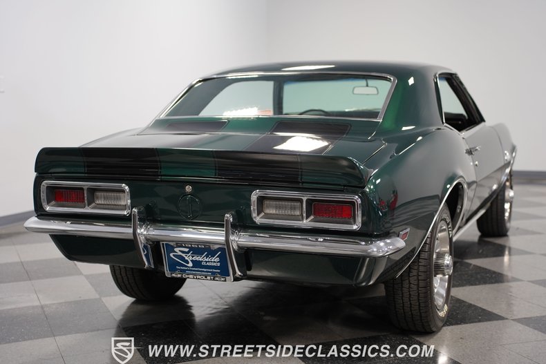 Chevrolet-Camaro-1968-Dark-Green-Metallic-Black-10