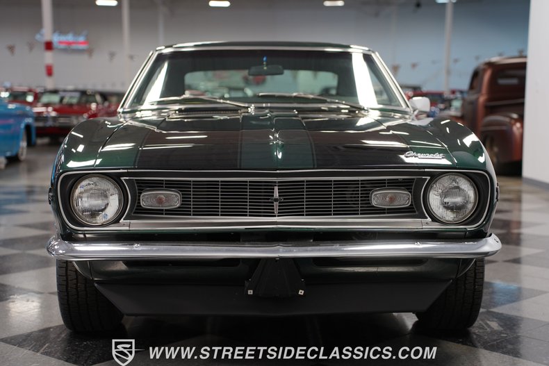Chevrolet-Camaro-1968-Dark-Green-Metallic-Black-21