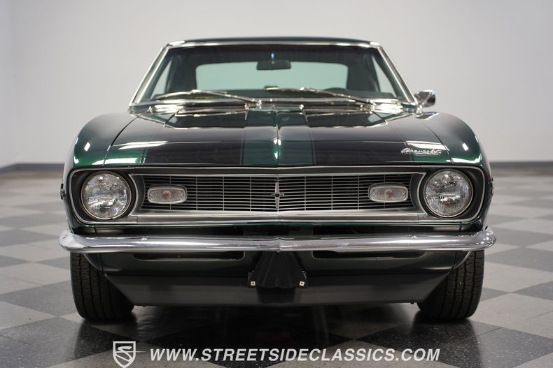 Chevrolet-Camaro-1968-Dark-Green-Metallic-Black-22