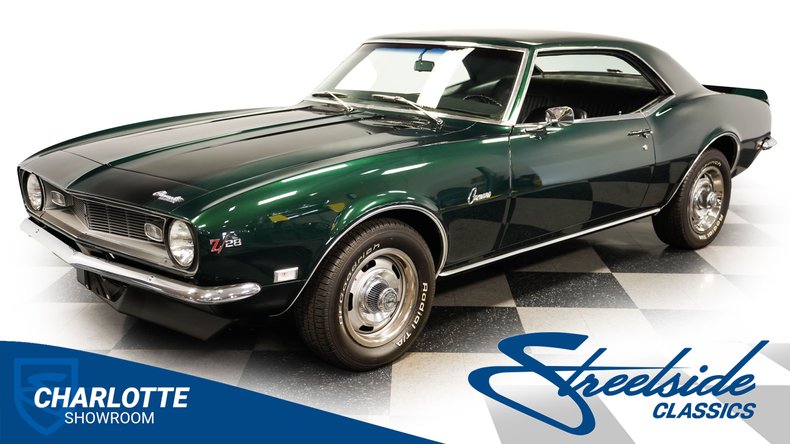 Chevrolet-Camaro-1968-Dark-Green-Metallic-Black-28