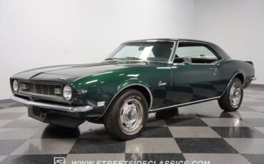 Chevrolet-Camaro-1968-Dark-Green-Metallic-Black-3