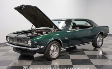Chevrolet-Camaro-1968-Dark-Green-Metallic-Black-30