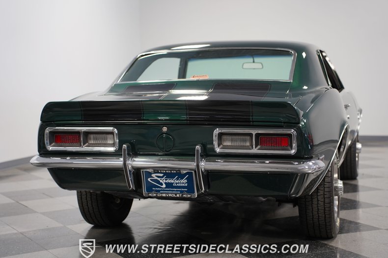 Chevrolet-Camaro-1968-Dark-Green-Metallic-Black-36
