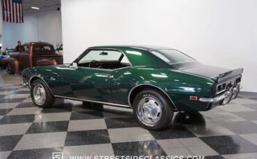 Chevrolet-Camaro-1968-Dark-Green-Metallic-Black-6