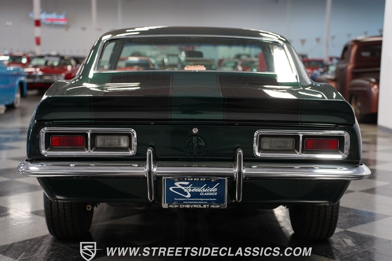 Chevrolet-Camaro-1968-Dark-Green-Metallic-Black-8