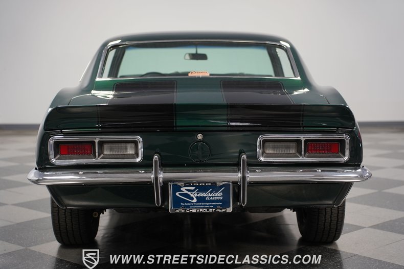 Chevrolet-Camaro-1968-Dark-Green-Metallic-Black-9