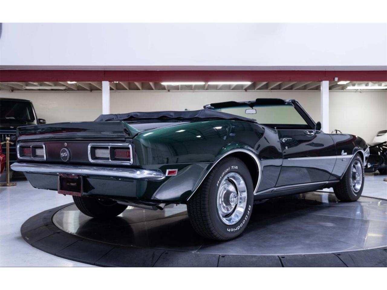 Chevrolet-Camaro-1968-Green-Black-1