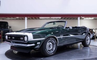 Chevrolet-Camaro-1968-Green-Black
