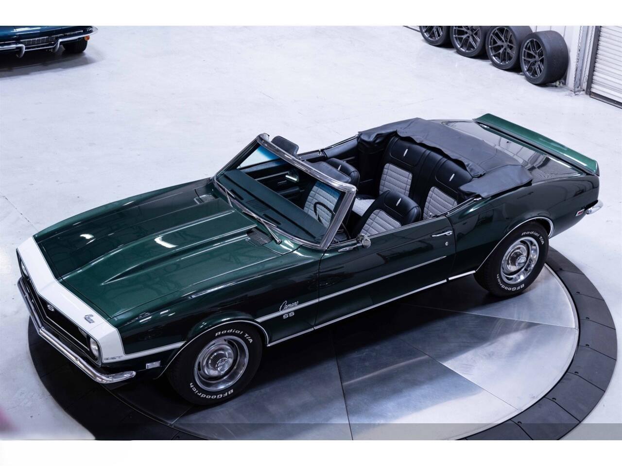 Chevrolet-Camaro-1968-Green-Black-31