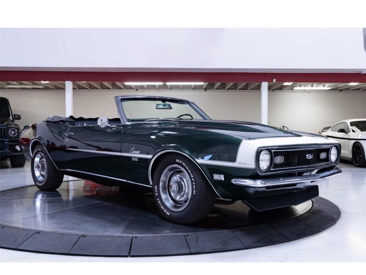 Chevrolet-Camaro-1968-Green-Black-8