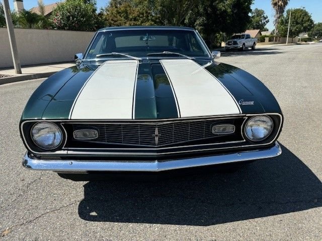 Chevrolet-Camaro-1968-Green-black-10