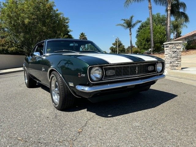 Chevrolet-Camaro-1968-Green-black-21