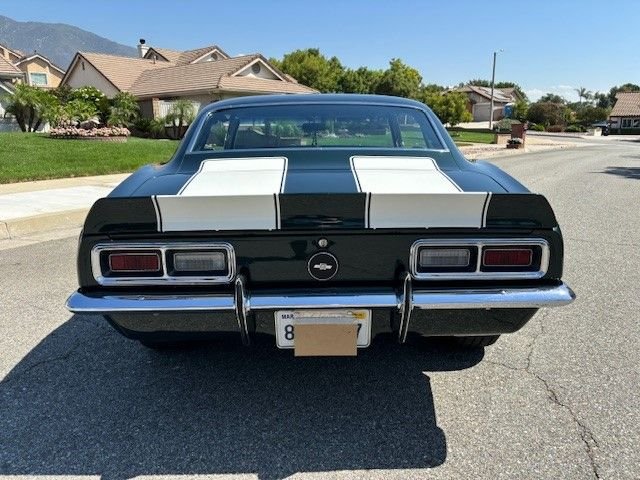 Chevrolet-Camaro-1968-Green-black-5