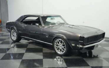 Chevrolet-Camaro-1968-Gunmetal-Gray-Metall-Black-ampamp-White-Ho-24
