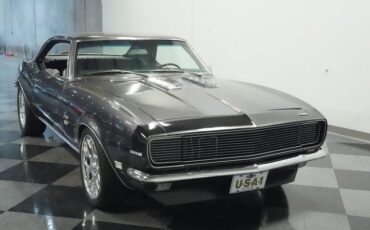Chevrolet-Camaro-1968-Gunmetal-Gray-Metall-Black-ampamp-White-Ho-25