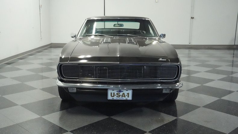 Chevrolet-Camaro-1968-Gunmetal-Gray-Metall-Black-ampamp-White-Ho-26