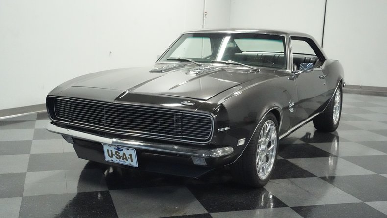 Chevrolet-Camaro-1968-Gunmetal-Gray-Metall-Black-ampamp-White-Ho-27