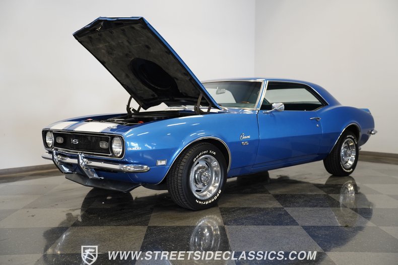 Chevrolet-Camaro-1968-Lemans-Blue-Blue-34