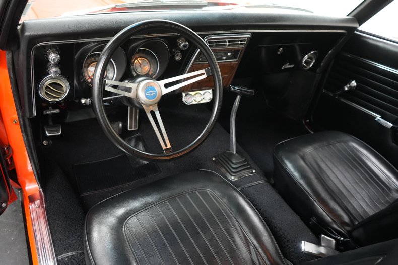 Chevrolet-Camaro-1968-Orange-Black-38