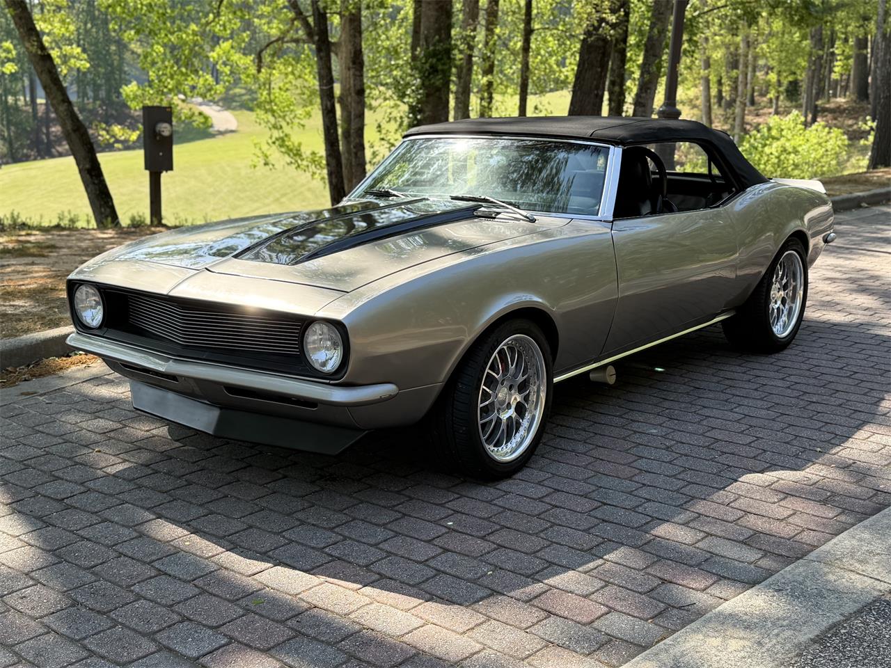 Chevrolet-Camaro-1968-Silver-Black-Silver-Black-10
