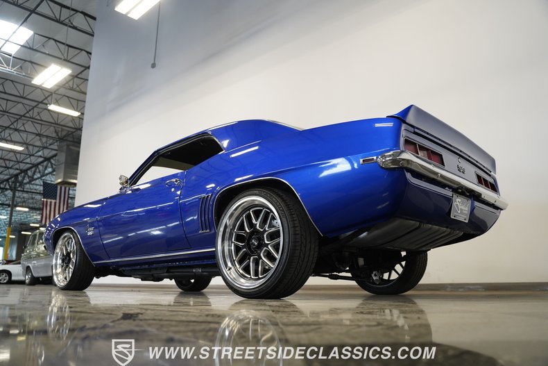 Chevrolet-Camaro-1969-Blue-Black-1