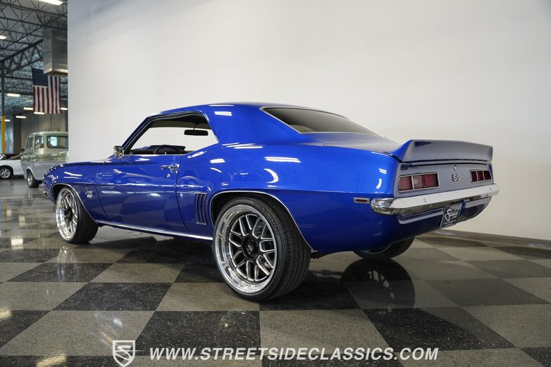 Chevrolet-Camaro-1969-Blue-Black-2