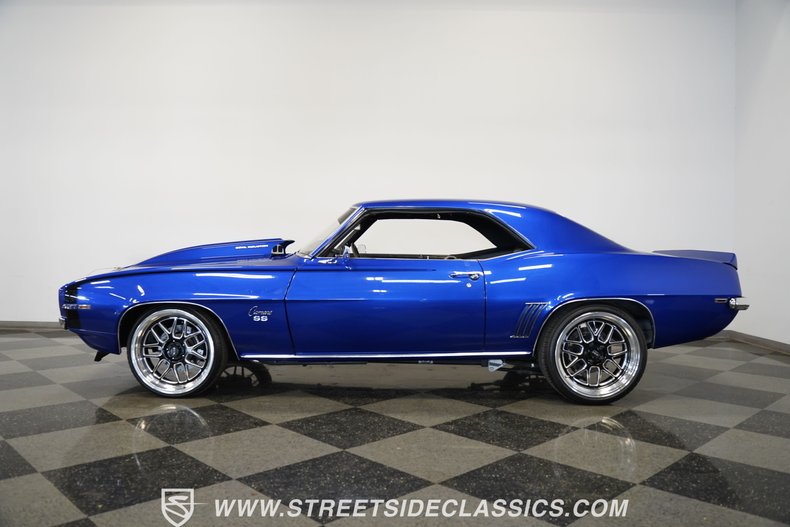 Chevrolet-Camaro-1969-Blue-Black-23