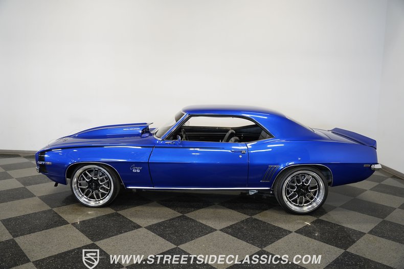 Chevrolet-Camaro-1969-Blue-Black-29