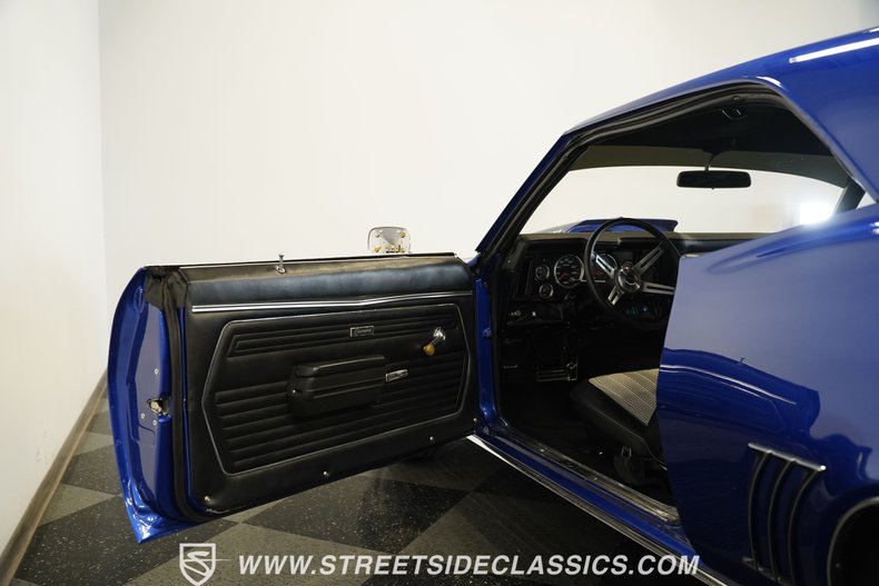 Chevrolet-Camaro-1969-Blue-Black-35