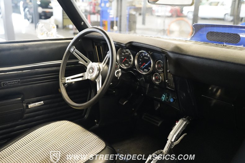 Chevrolet-Camaro-1969-Blue-Black-49