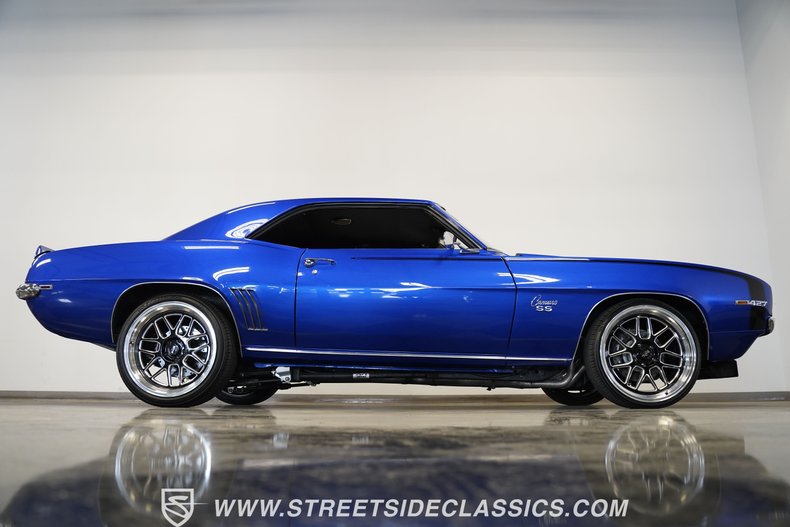 Chevrolet-Camaro-1969-Blue-Black-7