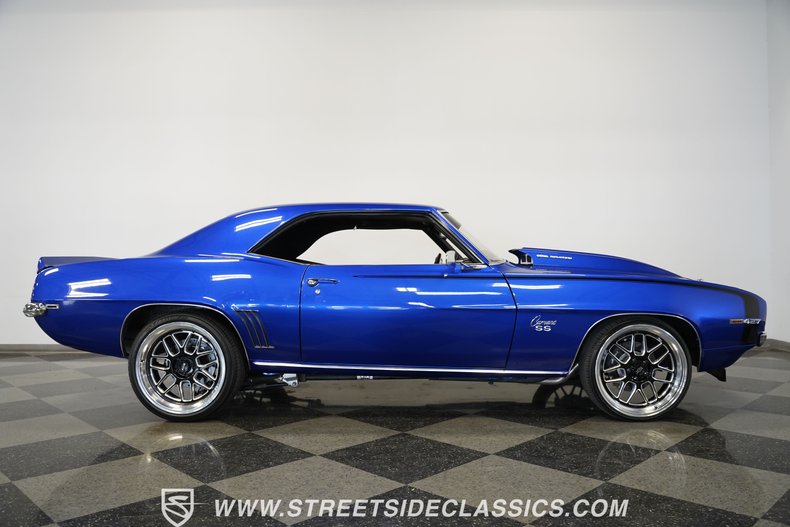Chevrolet-Camaro-1969-Blue-Black-8