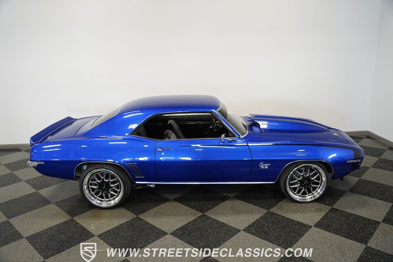 Chevrolet-Camaro-1969-Blue-Black-9