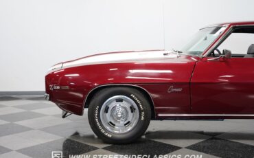 Chevrolet-Camaro-1969-Burgundy-Black-38