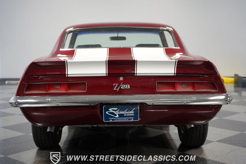 Chevrolet-Camaro-1969-Burgundy-Black-41